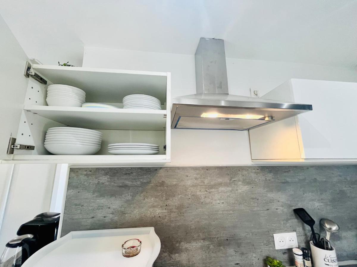 Superbe Duplex Design Neuf 2 Chambres, Climatise Tout Confort, Facile D,Acces Stationnement Gratuit Marseille Exterior photo